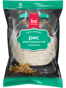 Рис довгозернистий шліфований