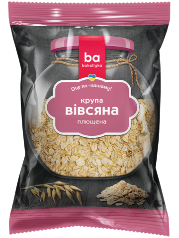 Крупа вівсяна плющена
